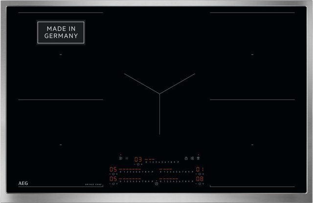 AEG Induktionskochfeld TK85IM0BRB autark schwarz silber - Bild 1