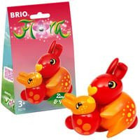 BRIO Flora Spielfigur Zinnia & Peach in Rot und Orange - Bild 1