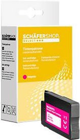 Schäfer Shop Select Tintenpatrone für HP-953XL F6U18AE, Farbe: Pink, Ergiebigkeit: bis 2000 Seiten - Bild 1