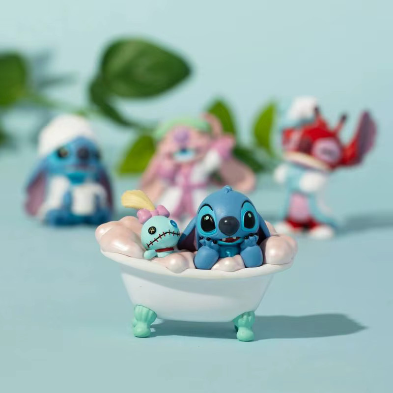HEROCROSS Stitch Nighttime Bath Relax Time Blind Box, Actionfigur, Disney - Bild 2