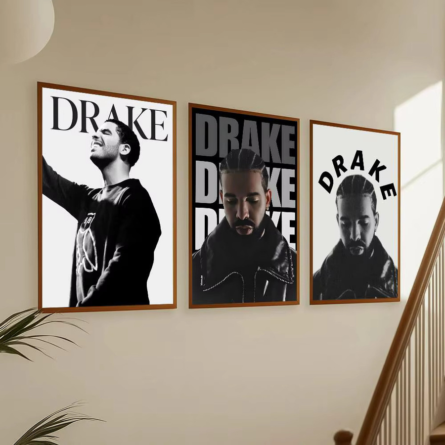 Aubrey Drake Graham Poster-Aufkleber wasserfeste Wandkunst für dein Wohnzimmer oder Schlafzimmer - Bild 3