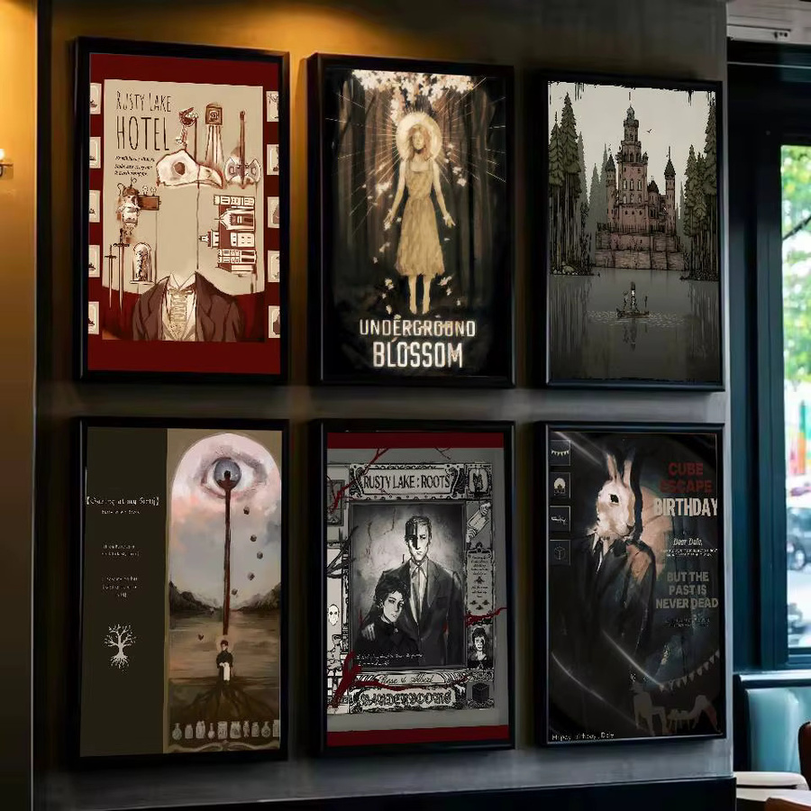 Rusty Lake Poster Kunstdeko für Wohnzimmer und Schlafzimmer, Multicolor, Höhe: 20,0 cm, Breite: 15,0 cm - Bild 2