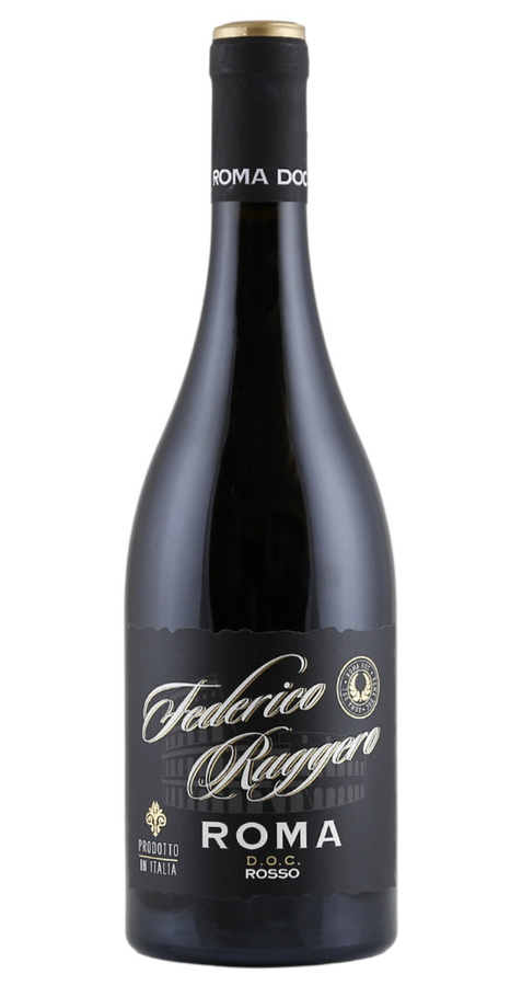 Federico Ruggero Roma Rosso, Merlot, 2022, Rotwein, 0,75 l - Bild 2