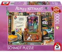 Schmidt Spiele Puzzle Erinnerungen an New York von Aimee Stewart, 1000 Teile - Bild 1