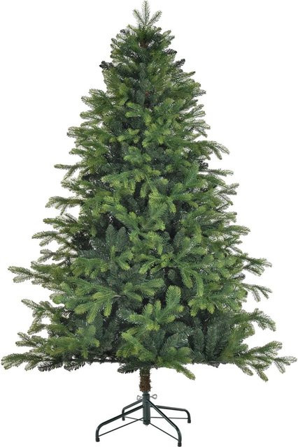 Furnicato Künstlicher Weihnachtsbaum in Grün mit stabilem Fuß, Höhe: 183 cm - Bild 1