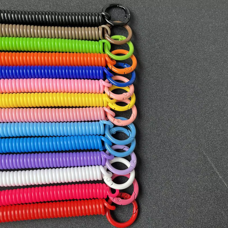 Noter Schlüsselanhänger, Kunststoff-Federseil, Unisex - Bild 2
