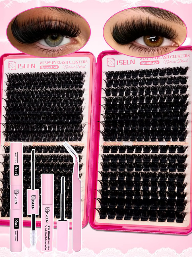 ISEEN Wimpern-Cluster-Set, Unisex - Bild 5
