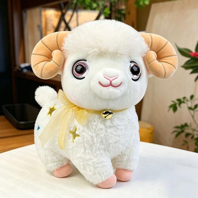 Yiran toy Glockenförmiges Wollplüschtier, Gelb, ab 3 Jahre - Bild 1