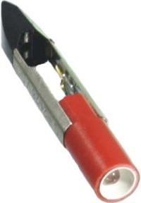 Scharnberger Hasenbein Single-LED Reflektor T6,8 in Weiß, 7x44mm, 20-28VAC/DC - Bild 1
