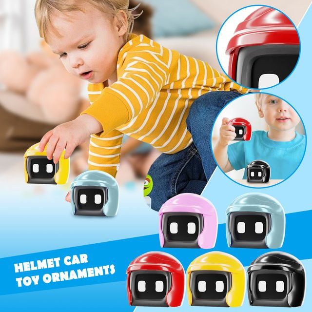 Dasai Roboter Auto Dekoration Ornament in Schwarz aus Kunststoff - Bild 1