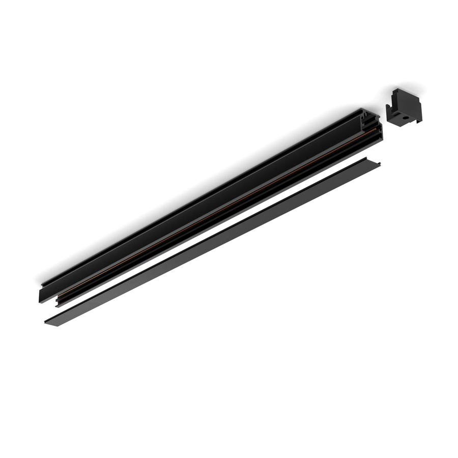 Philips Hue Perifo Magnetische Schiene aus Aluminium, Schwarz, Länge: 50 cm - Bild 1