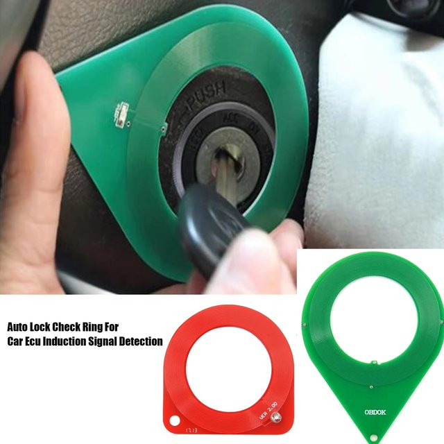 OBDOK ECU Induktions-Signal-Erkennungswerkzeug zur Wegfahrsperre-Prüfung und Chip-Überprüfung in Grün - Bild 1