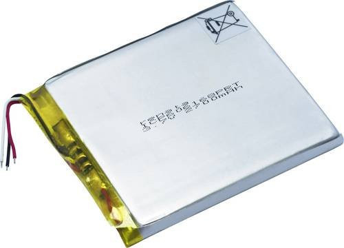 Renata ICP606168PRT LiPo Spezial-Akku Prismatisch 3,7V 2800 mAh Silber - Bild 1