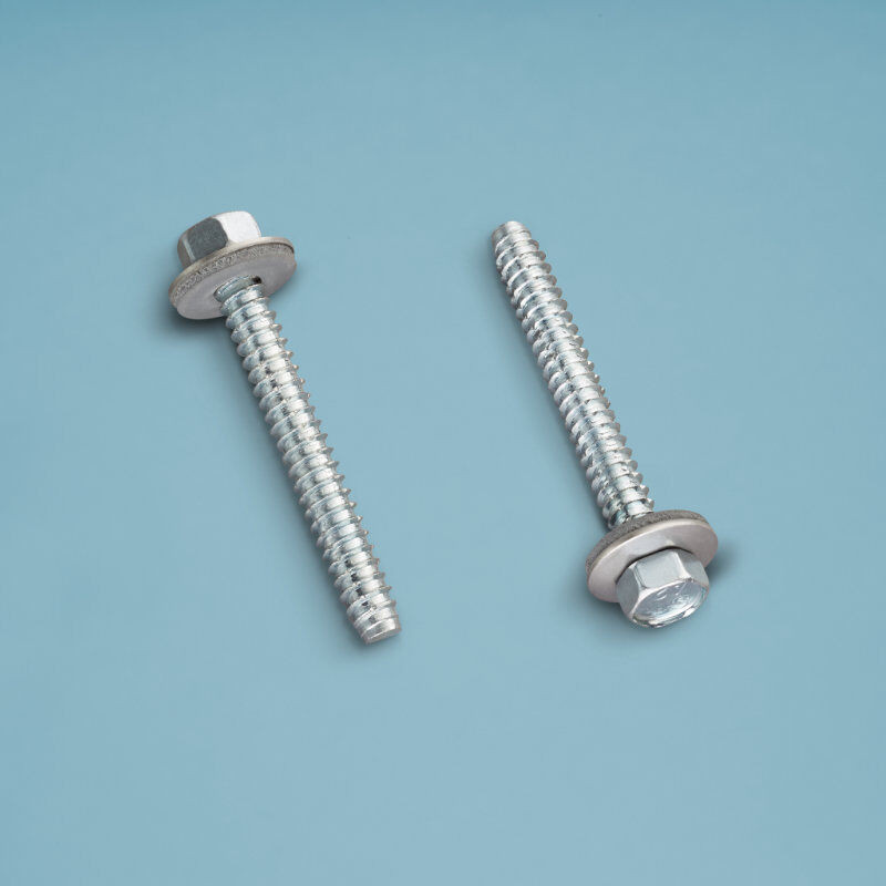 Scobalit Edelstahlschrauben mit Neoprendichtung für Metallbefestigungen, Silber - Bild 1