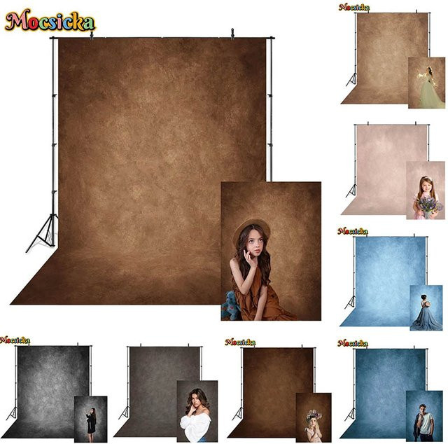 Mocsicka Fotografie Hintergrund mit abstraktem Farbverlauf und Textur in Multicolour für Porträts und Studioaufnahmen - Bild 1