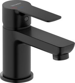 Duravit Waschtisch-Einhebelmischer S Fresh + Flow D-Code in Mattschwarz mit Pop-up-Abfluss - Bild 1