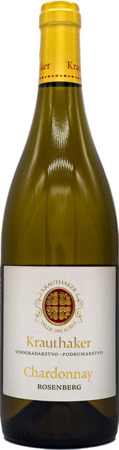 Krauthaker Chardonnay Weißwein 2023, Kroatien, trocken, 0,75 l - Bild 1