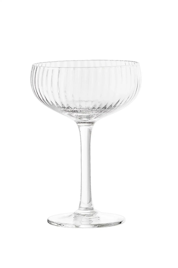 Bloomingville Champagnerglas Astrid aus Glas in Klar - Bild 1