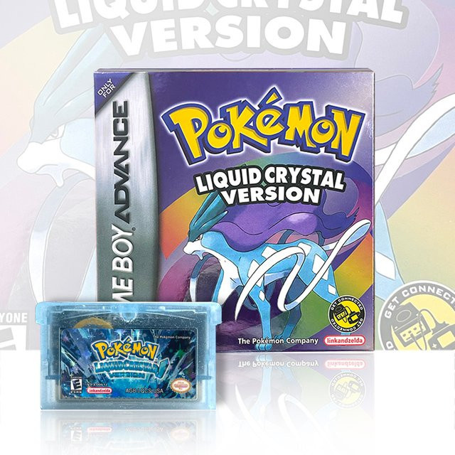 Keeppley Pokemon RTC Flash-Cart GBA Spielmodul mit Echtzeituhr USA-Version in Englisch für Videokonsolen - Bild 1