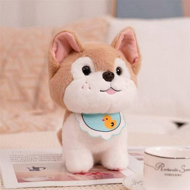 Yiran toy Husky Plüschtier, 25 cm, ab 3 Jahre - Bild 1