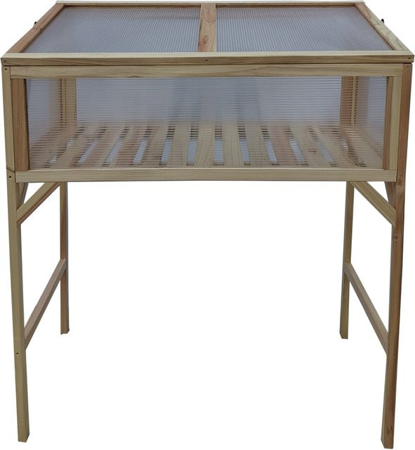 HTI-Line Hochbeet Heidi aus Holz in Braun für Gemüse und Kräuter - Bild 1
