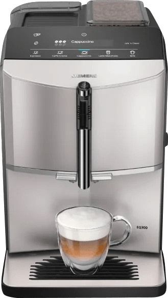 Siemens EQ300 TF303E07 Kaffeevollautomat in Silber Metallic - Bild 1