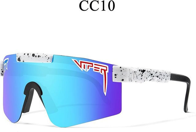 Pit Viper Sonnenbrille, Unisex, Vollrand, Kunststoff, Multicolour, Wrap - Bild 1