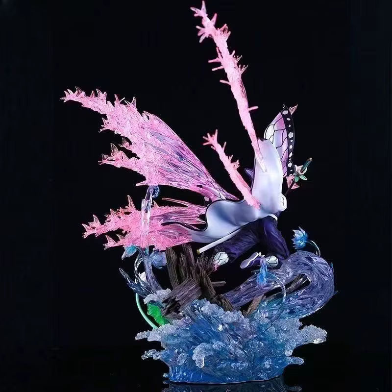 Bandai Demon Slayer Anime-Figur Kochou Shinobu Insekten-Säule, mehrfarbig, Höhe: 33 cm - Bild 3