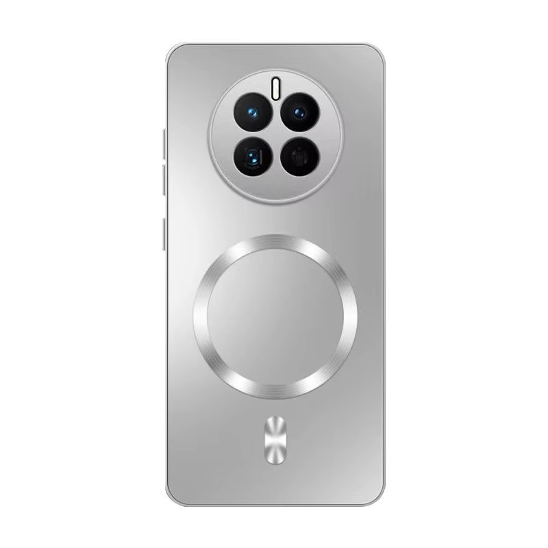 AG Magnetische Silikonhülle für Huawei Mate 80 Pro Max 70 Air 60 50 40 30 Pro, Stoßfeste Schutzhülle mit hartem PC-Kern, Schwarz - Bild 4