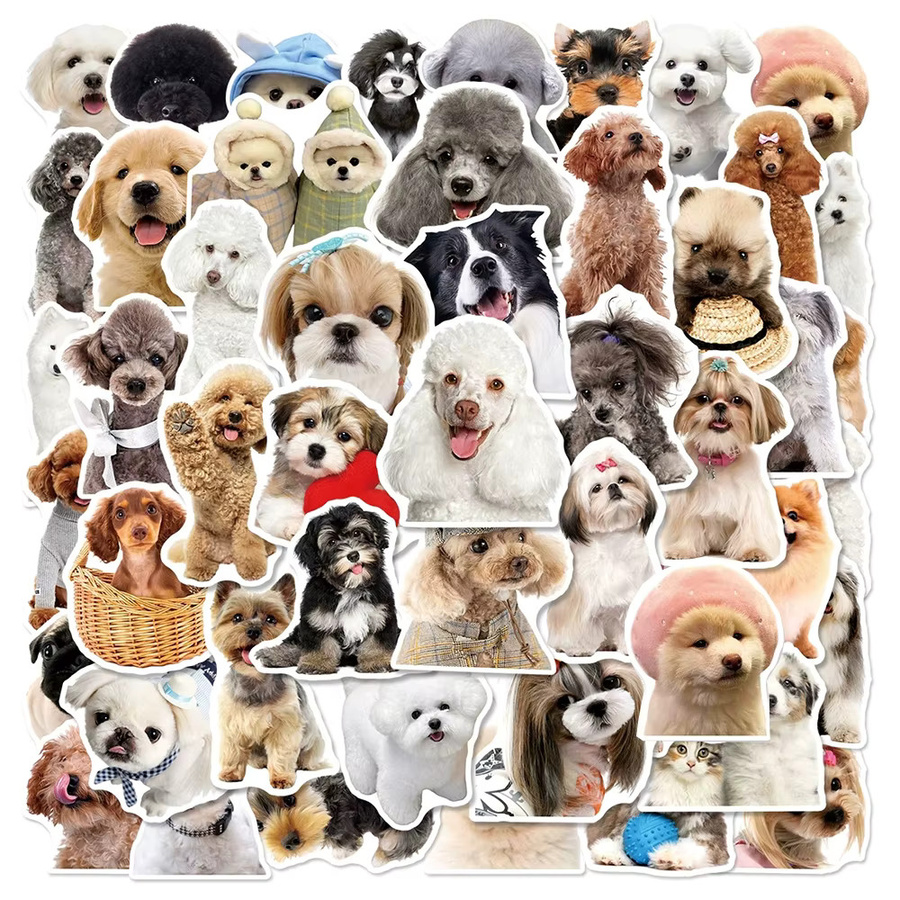 Charile Tier Hund Graffiti Aufkleber, Kawaii Pet Welpen, multicolour - Bild 2