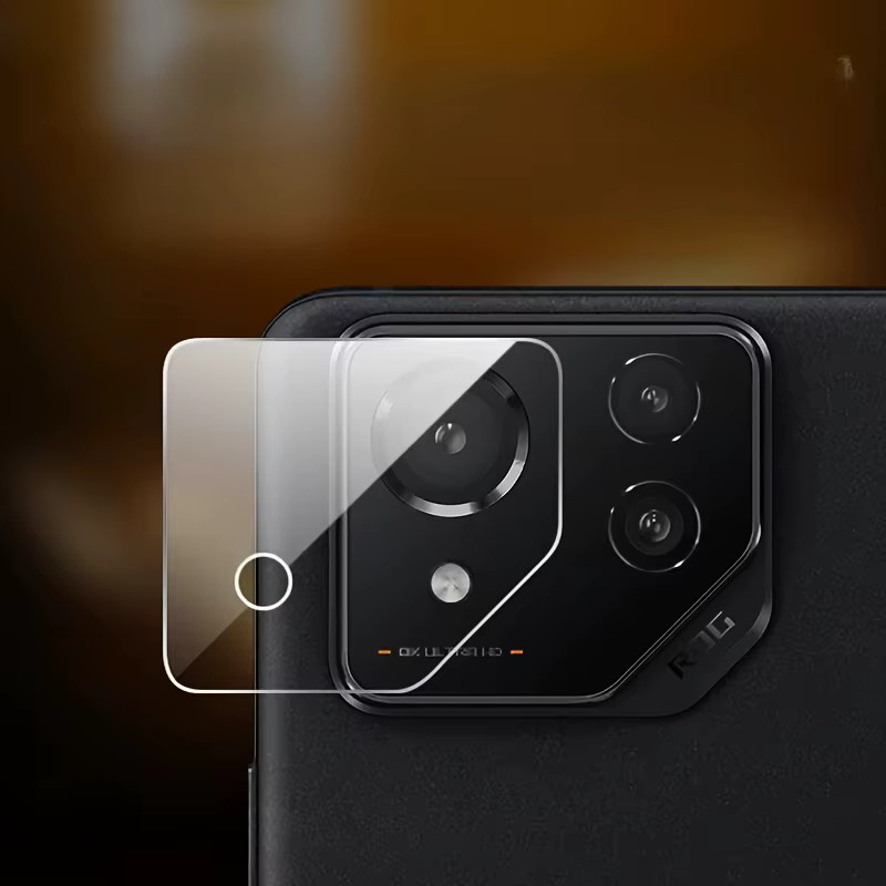 3D-Schutzfolie aus gehärtetem Glas für die Rückkamera von Asus ROG Phone 9 Pro, ROG 8 Pro und ROG 8, transparent - Bild 2