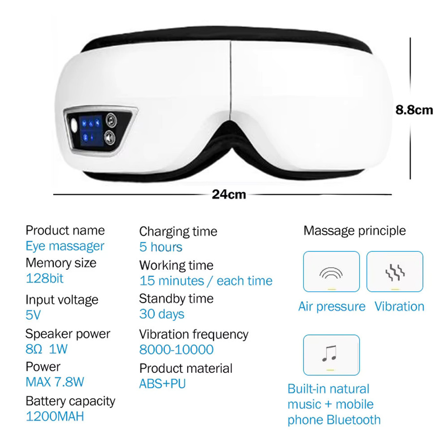 SANPKON Smart Eye Massager, Weiß, Unisex - Bild 4