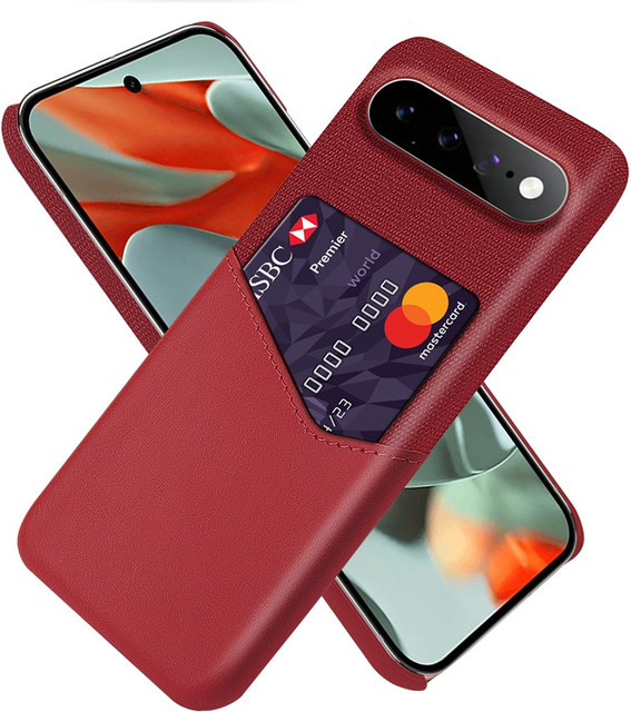 Google Pixel 11 Pro XL OEM Hülle mit Kartenhalter in Rot - Bild 1