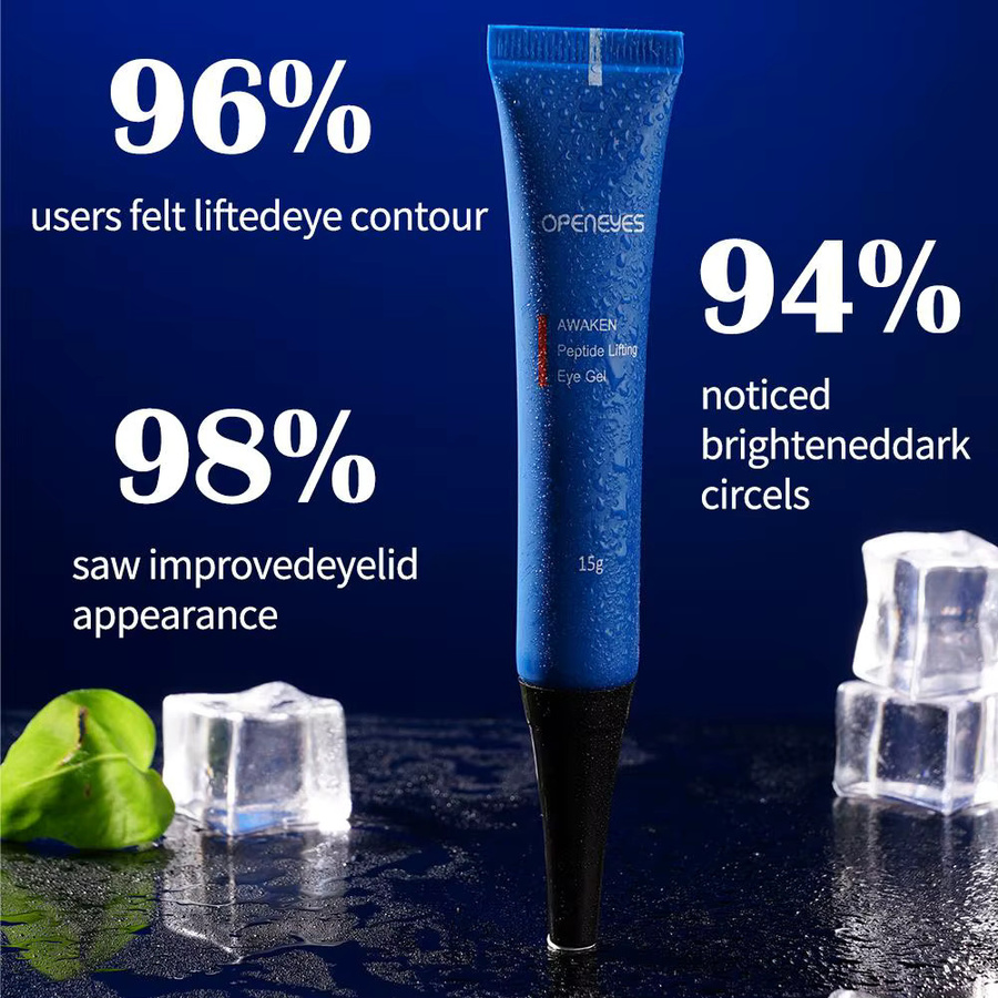 Openeyes Awaken Peptide Lifting Eye Gel, 15g, Herren - Bild 4