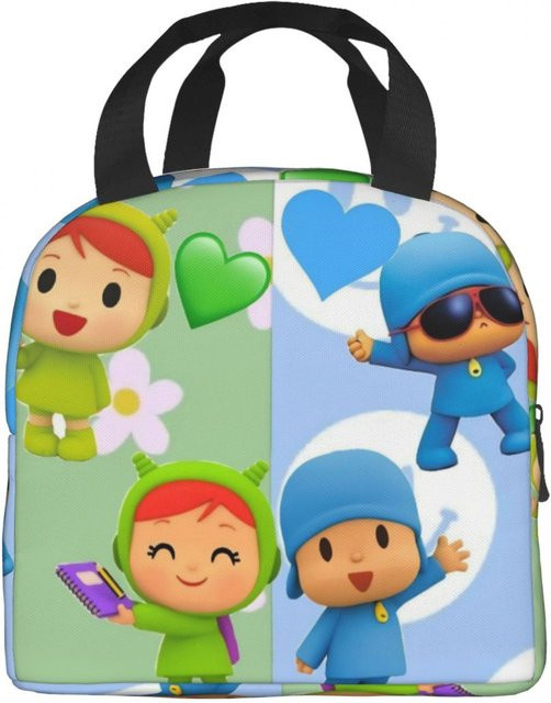 Pocoyo Cartoon Isolierte Lunchtasche von Fancy Style Studio, Thermische Bento-Box in Multicolour - Bild 1