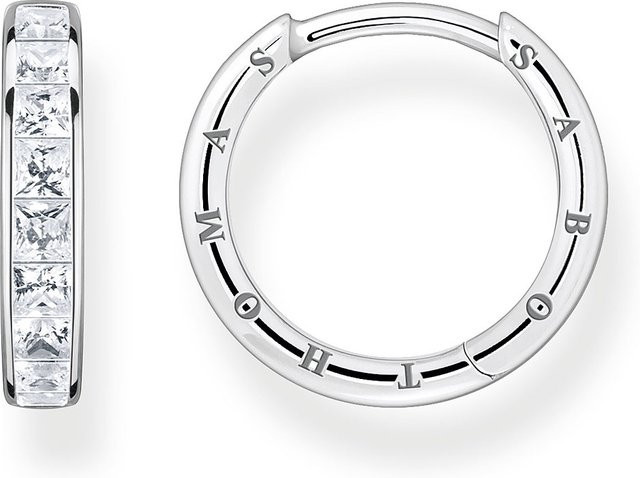 Thomas Sabo Ohrring, 925 Silber, Zirkonia, Damen - Bild 1