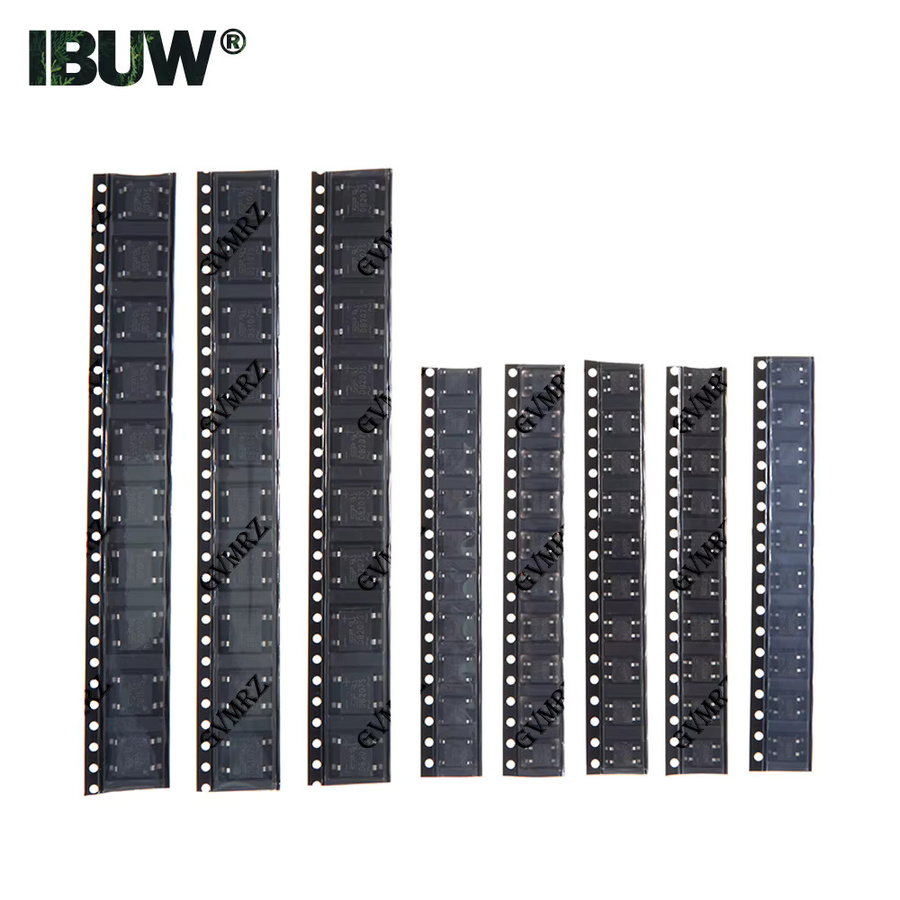 80er Set SMD Gleichrichterbrücken Kit MB6S MB6F MB10S in Schwarz für AC-DC Stromversorgung und Elektronik-Reparatur - Bild 3
