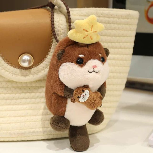 Kidsly Meerestiere Plüschtier, Otter Robbe Walhai Schnabeltier, 15cm - Bild 1
