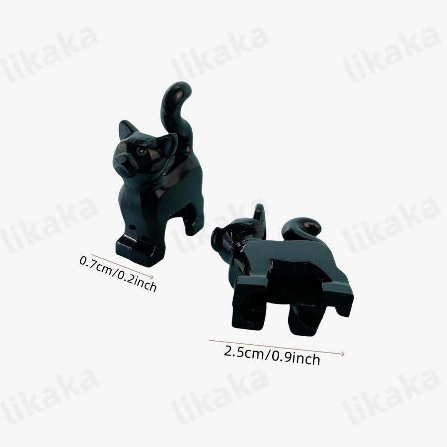 Linyi toy Bausteine Katze Bauernhof Stadtgebiet 9-teiliges Set - Bild 4
