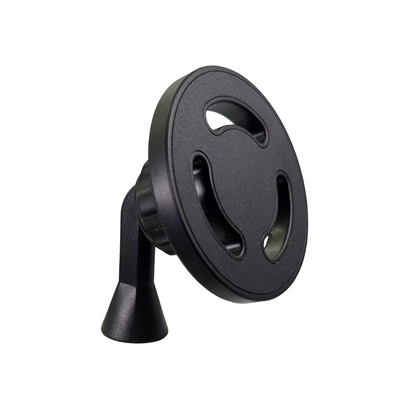 Magnetischer Telefon Stativ Mount Adapter mit 1/4 Zoll Loch für MagSafe, kompatibel mit iPhone 15 und Samsung, Farbe: Schwarz - Bild 3