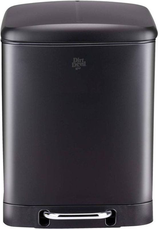 Dirt Devil Treteimer mit Soft-Close in Schwarz, 2 x 12 L, B/H/T: 37,5 x 51,3 x 34,8 cm - Bild 5