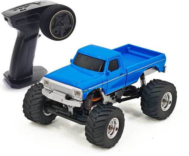 JIKEFUN 4WD Mini RC Crawler Auto, ferngesteuertes Geländefahrzeug, 1:36, mit Lichtsystem - Bild 1