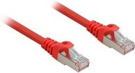 Sharkoon Patchkabel RJ45 Cat.6a SFTP Ethernet LAN in Rot, Länge: 1,5 m - Bild 1