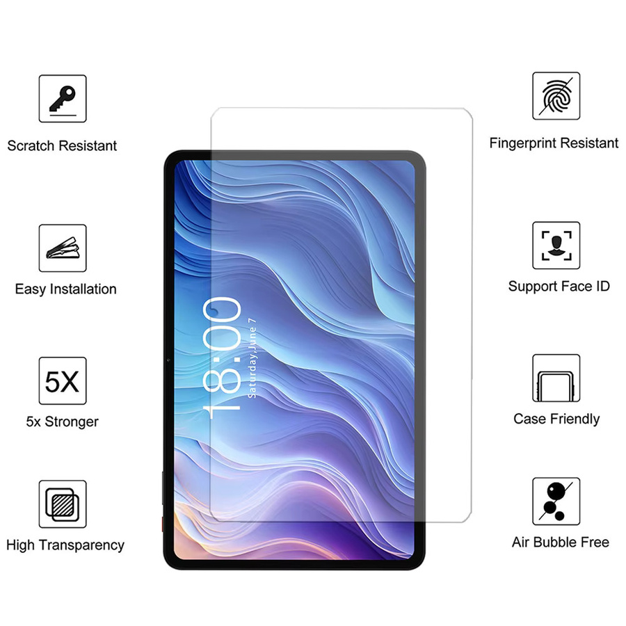 2 Stück Glas-Displayschutzfolie für Teclast T60 T65 Plus Max Artpad Pro 12,7 13,4 13 Zoll, gehärteter Schutzfilm, transparent - Bild 4