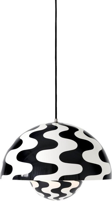 &Tradition Flowerpot VP7 Hängeleuchte aus Metall in Multicolour und Schwarz, dimmbar mit E27 Fassung - Bild 1