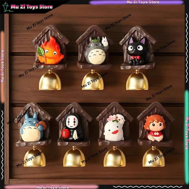 Bandai Hayao Miyazaki Blind Box, Schwebende Magnetische Glocken-Dekoration, adults - Bild 1