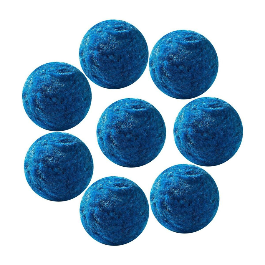 Buying Solutions MB Poolfilterbälle aus Polyesterfaser für Sandfilteranlagen, Blau, 1,4 kg - Bild 4