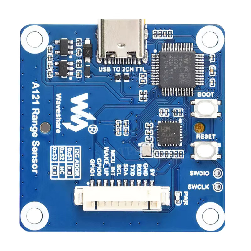 Spotpear Raspberry Pi 60GHz mmWave Radar-Sensor Hochpräziser Körperbewegungssensor für Arduino ESP32 - Bild 3