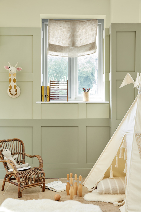 Little Greene Intelligent Matt Emulsion Wandfarbe Green Stone 270, Wasserbasierte Dispersion, 1 l - Bild 1