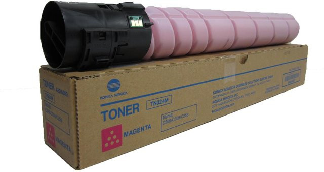 Konica Minolta Toner Cartridge TN-324M Magenta mit 26.000 Seiten Reichweite - Bild 1